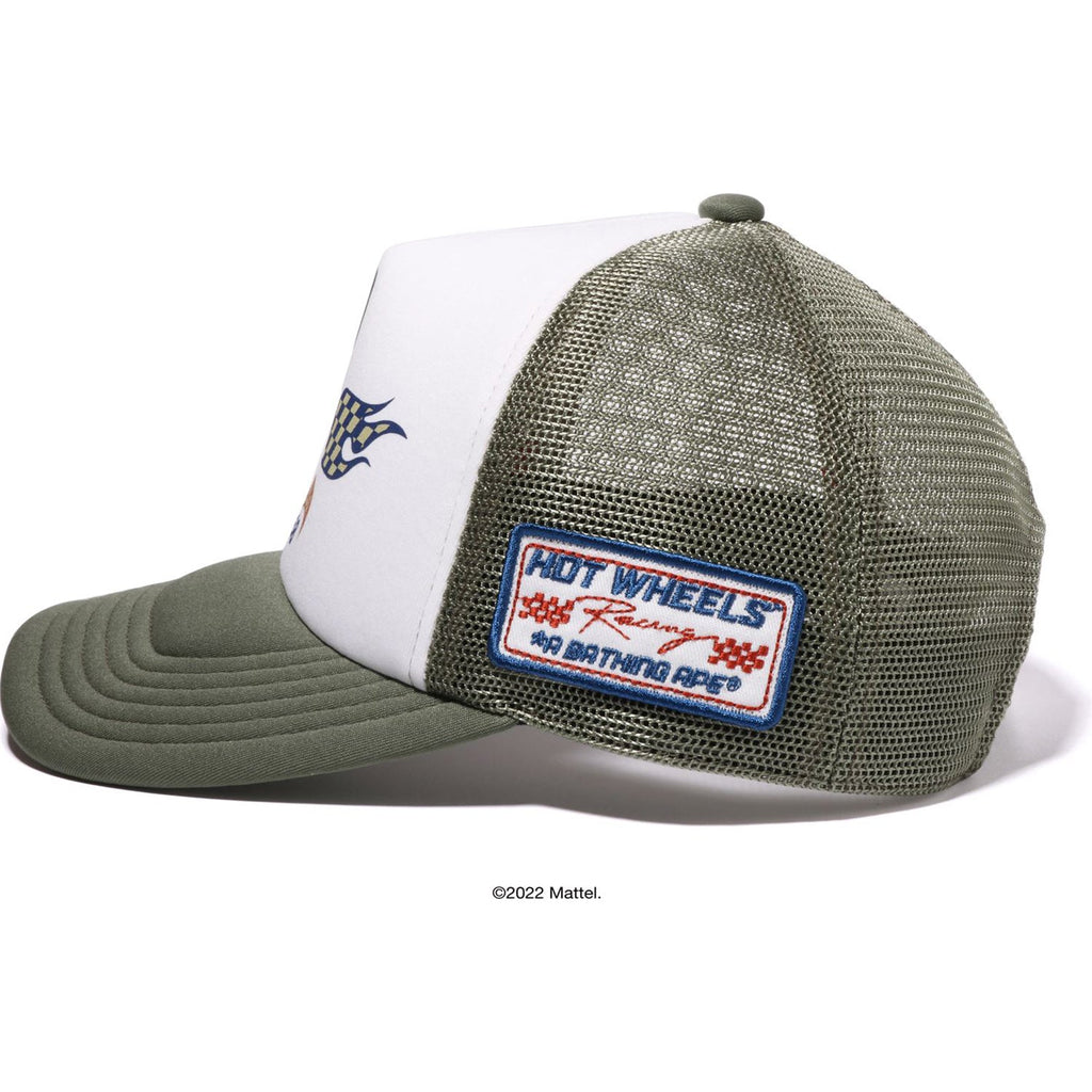 BAPE X HOT WHEELS MESH CAP MENS