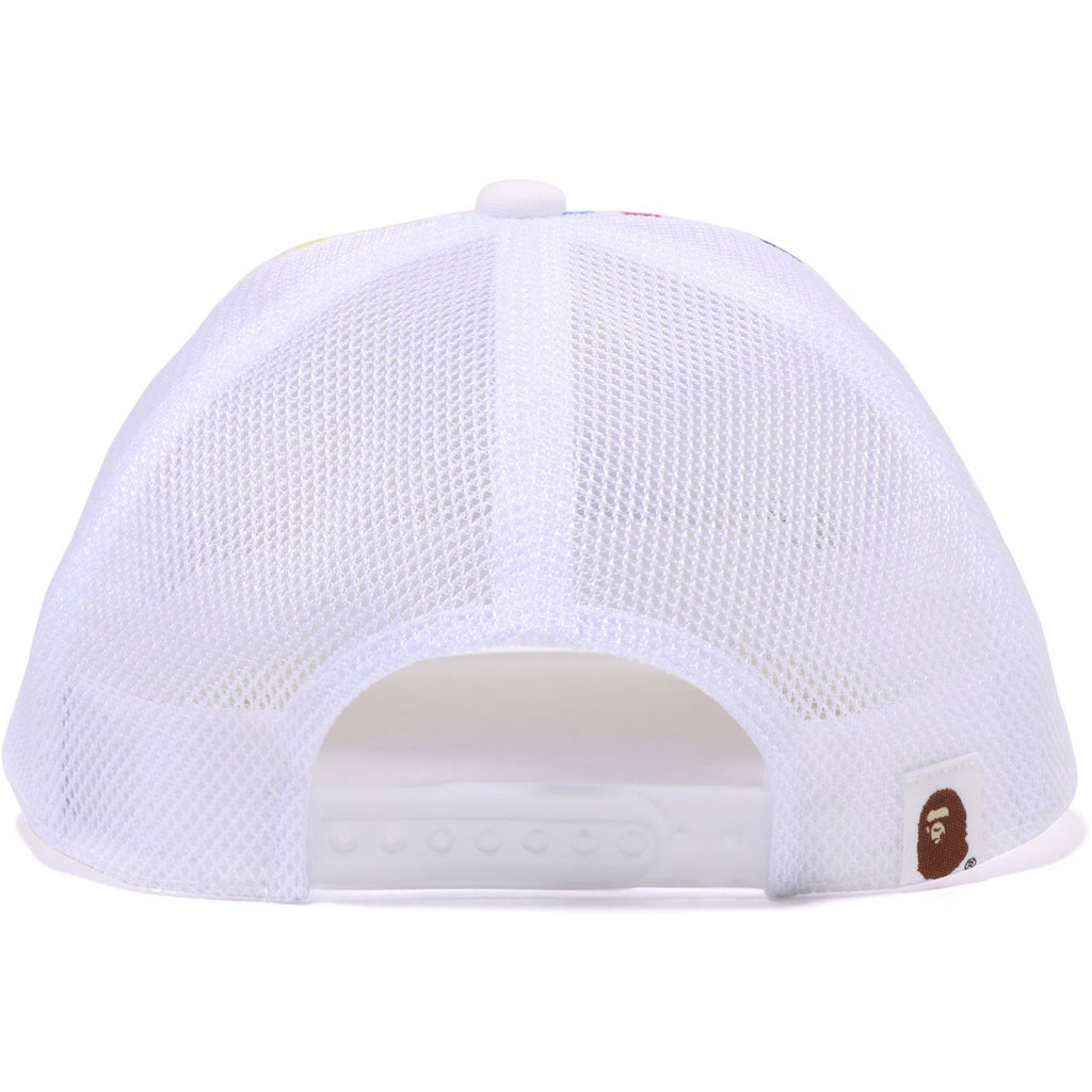 MULTI CAMO NYC LOGO MESH CAP MENS