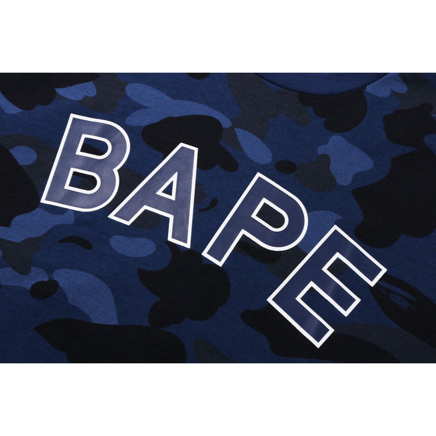 COLOR CAMO BAPE TEE MENS