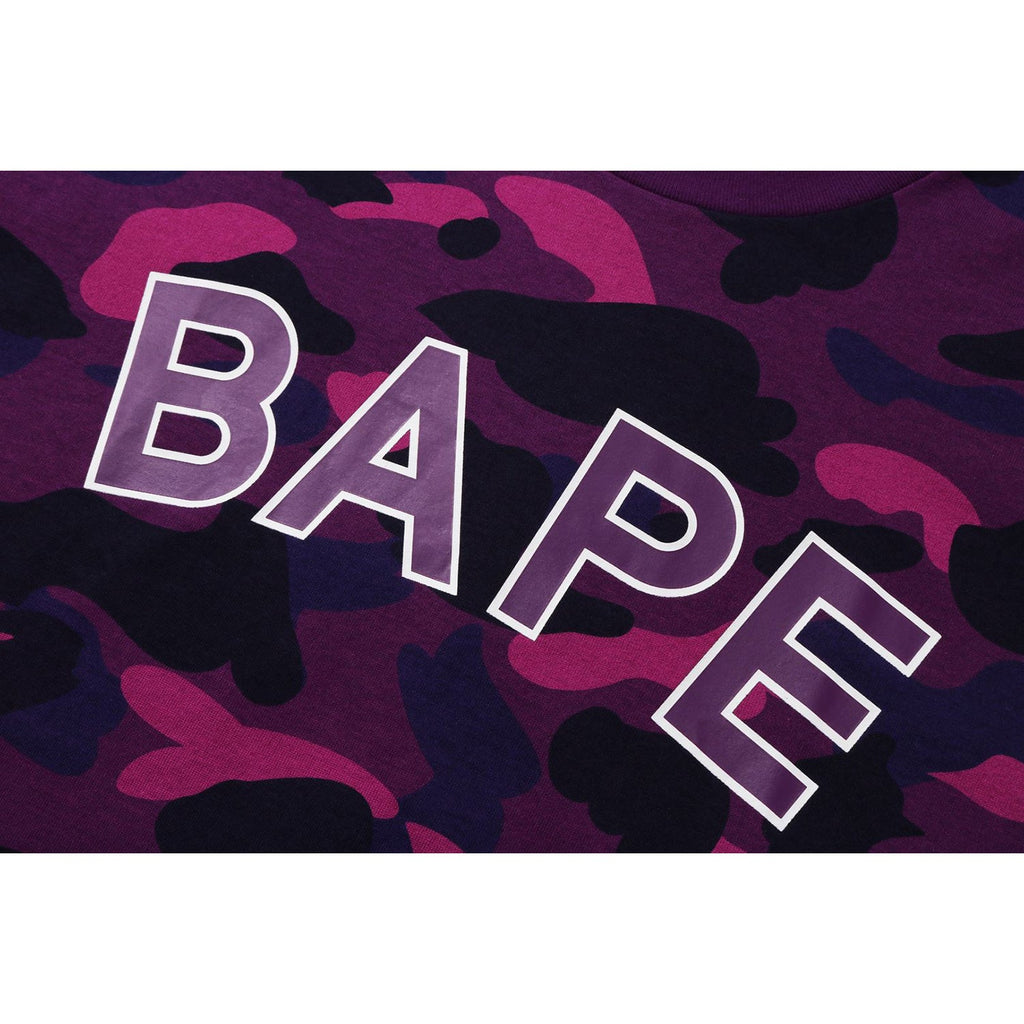 COLOR CAMO BAPE TEE MENS