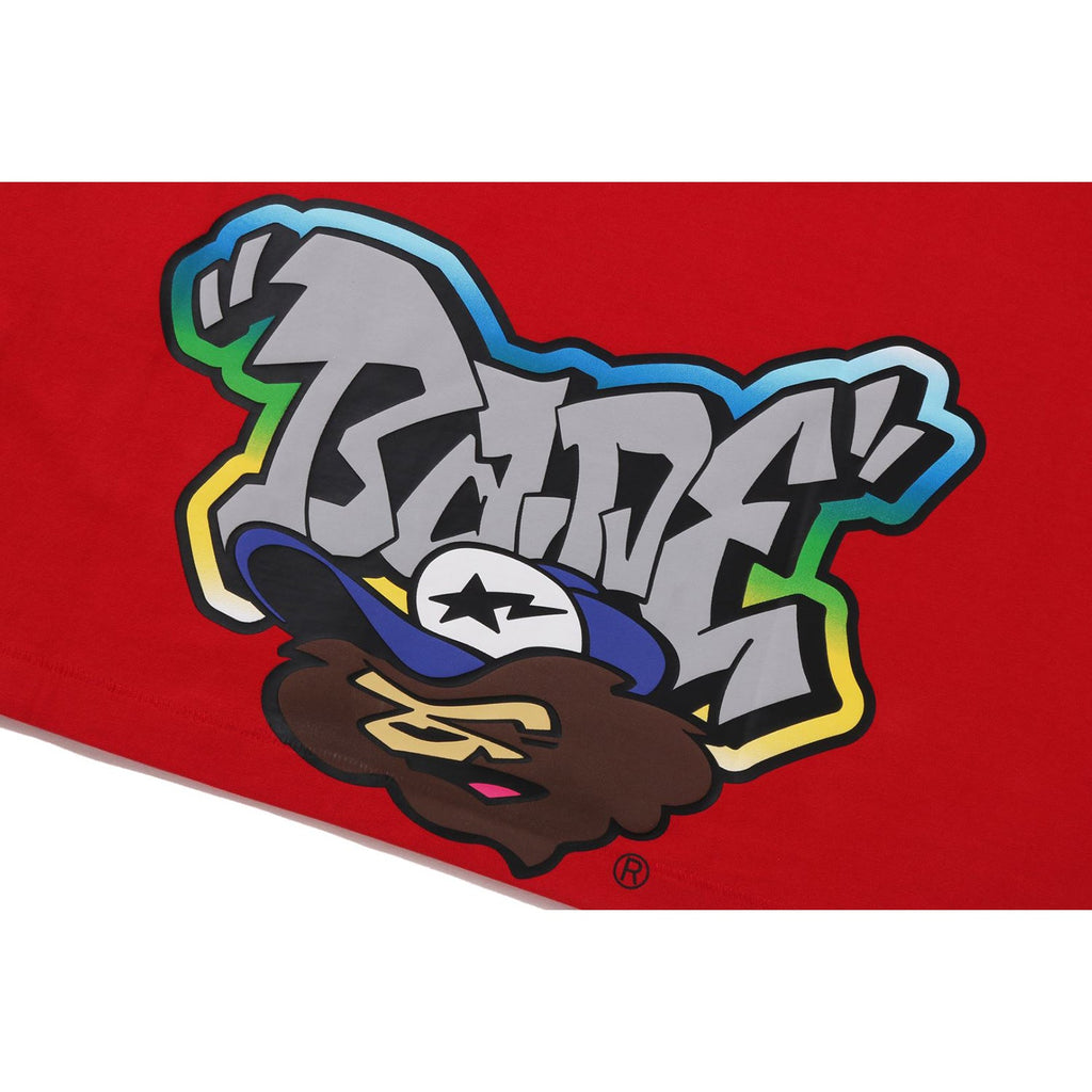 GRAFFITI BRUSH APPLIQUE TEE MENS