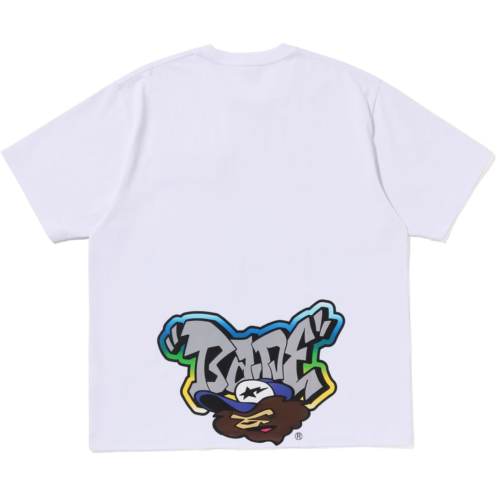 GRAFFITI BRUSH APPLIQUE TEE MENS