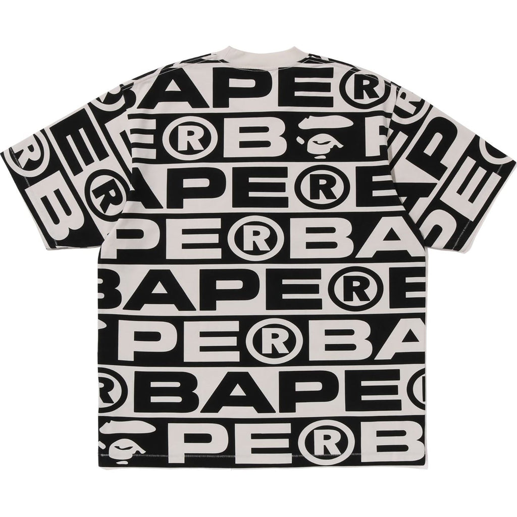 LUX SPORT PATTERN OVERSIZED TEE MENS