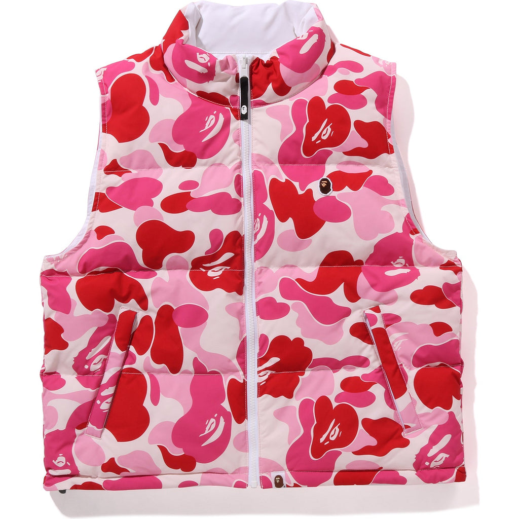 ABC CAMO REVERSIBLE DOWN VEST LADIES