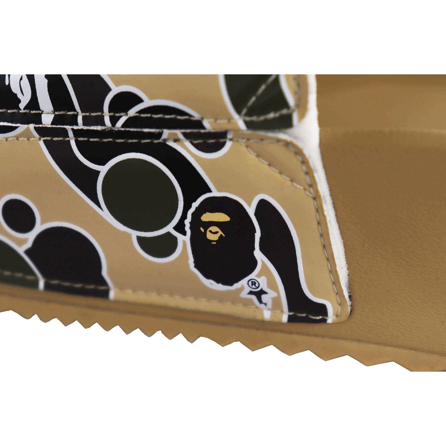 BAPE X HAYN STA CAMO SLIDE SANDALS MENS