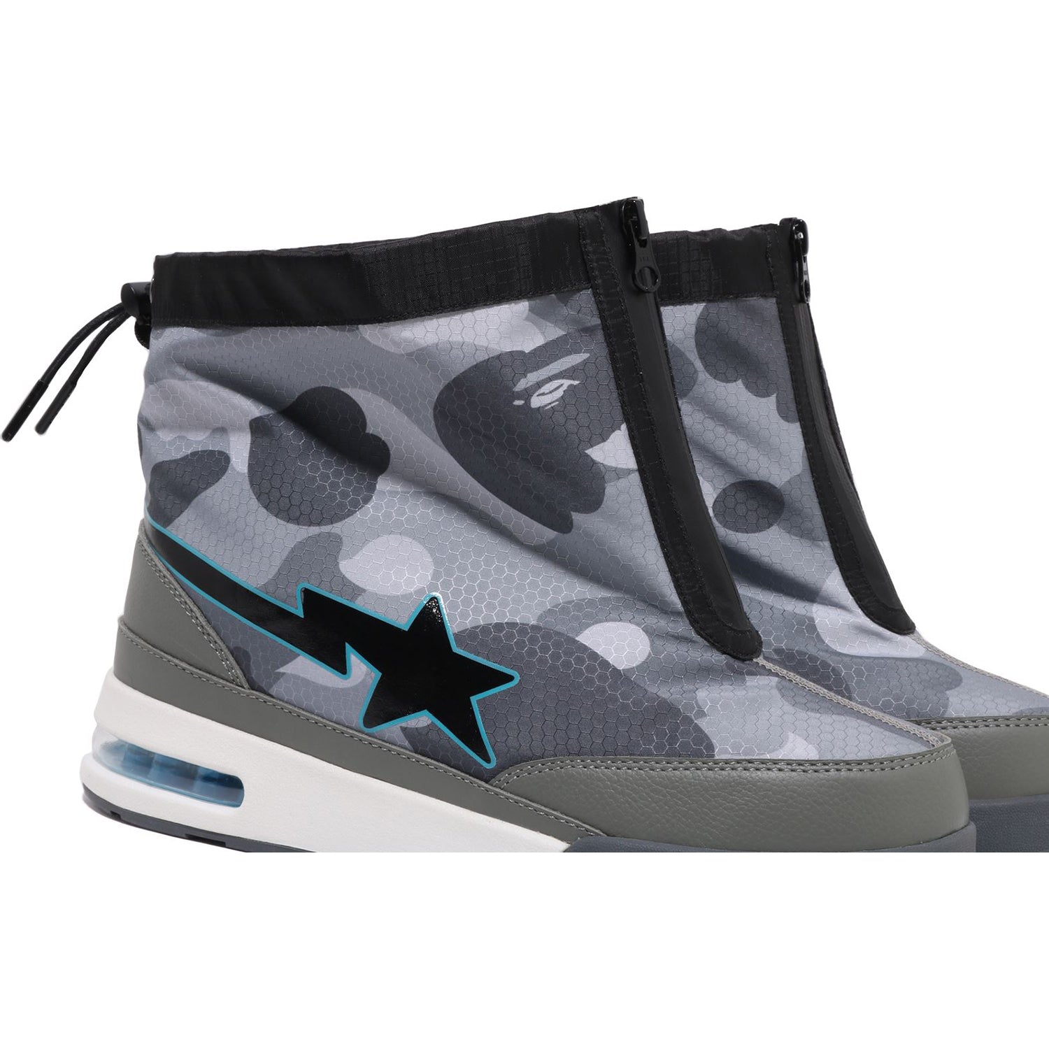 BAPE® HONEYCOMB CAMO ZIP ROAD STA MENS