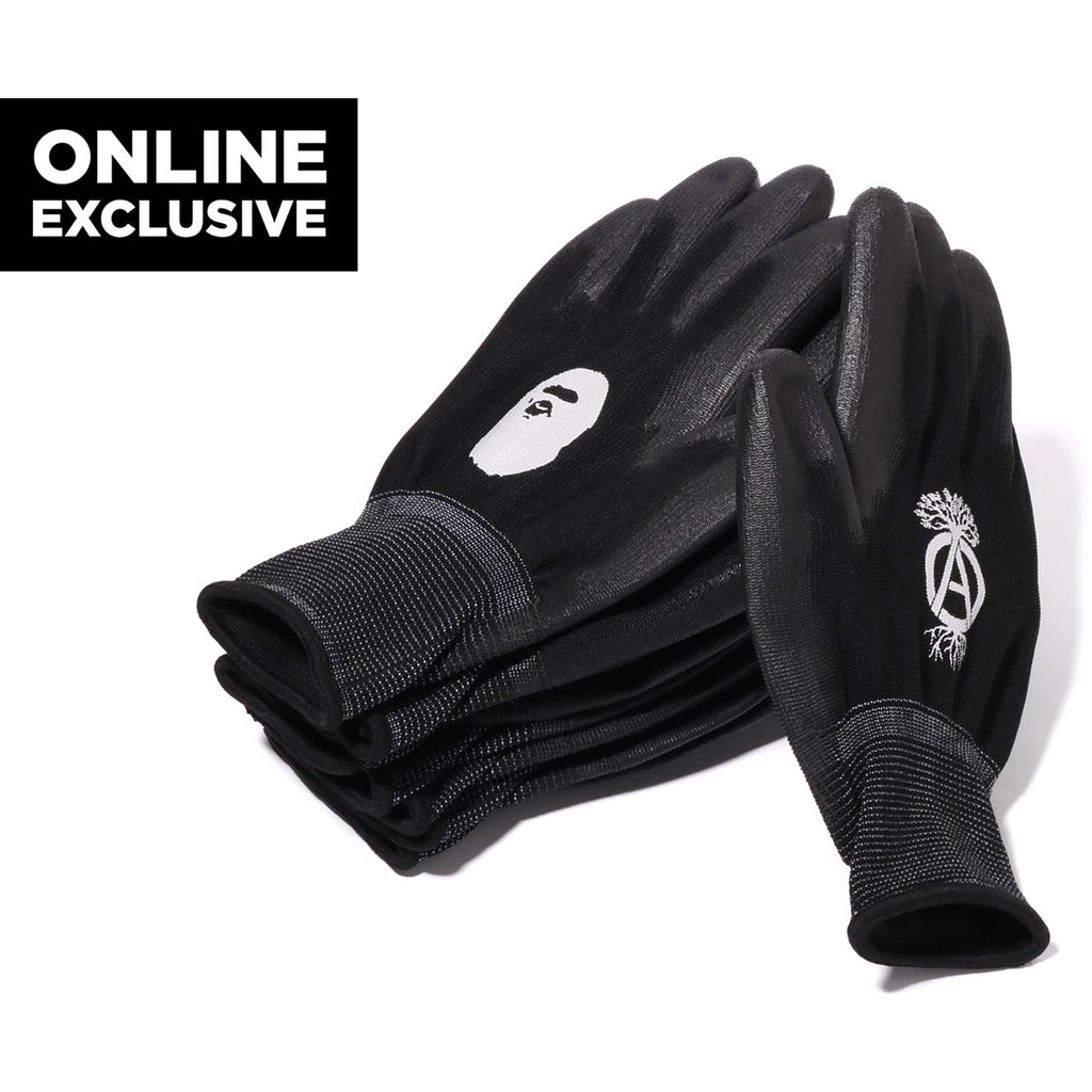 BAPE X NEIGHBOURHOOD GLOVE SET MENS