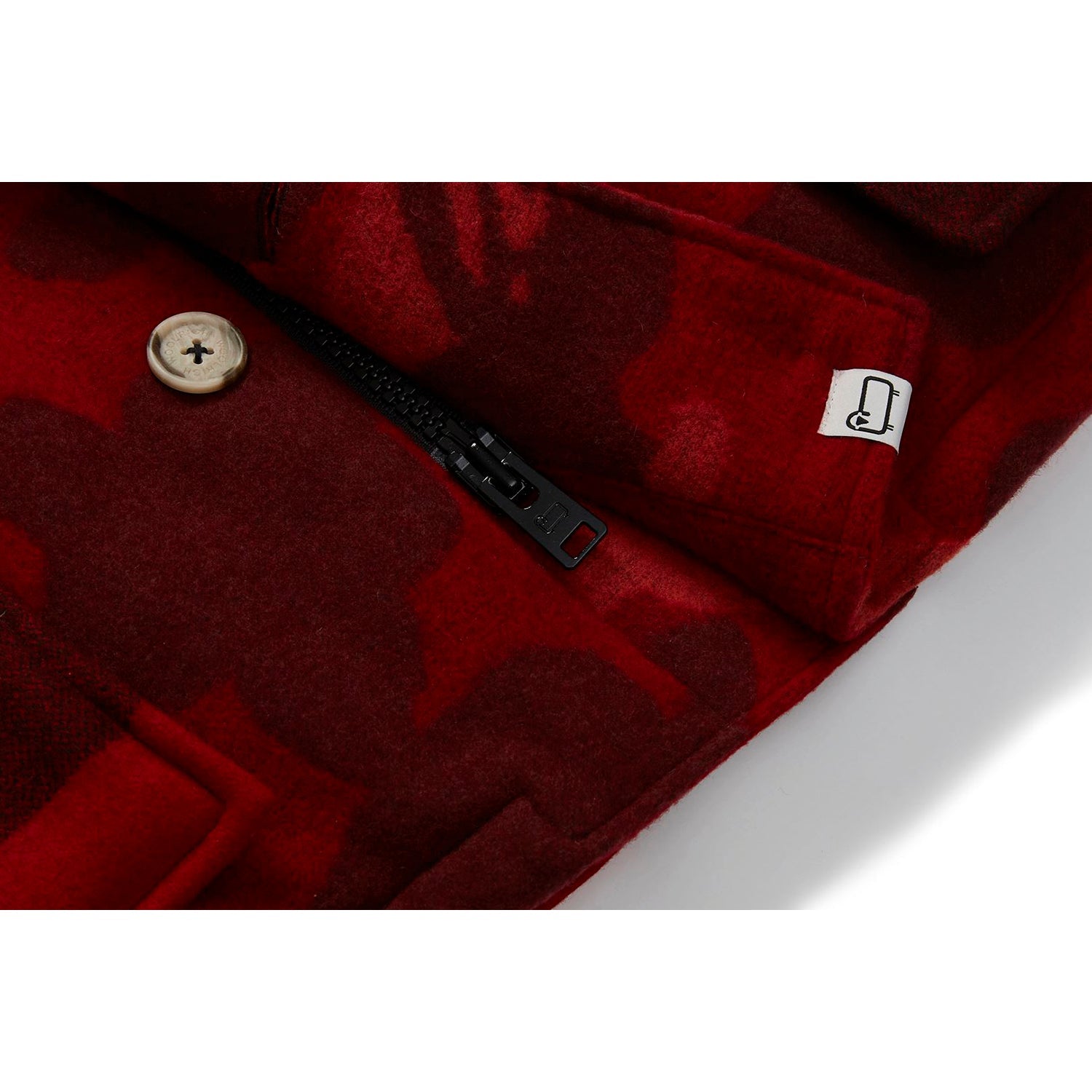 BAPE X WOOLRICH ARCTIC PARKA MENS