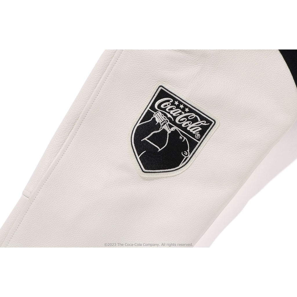BAPE X COCA-COLA VARSITY JACKET MENS
