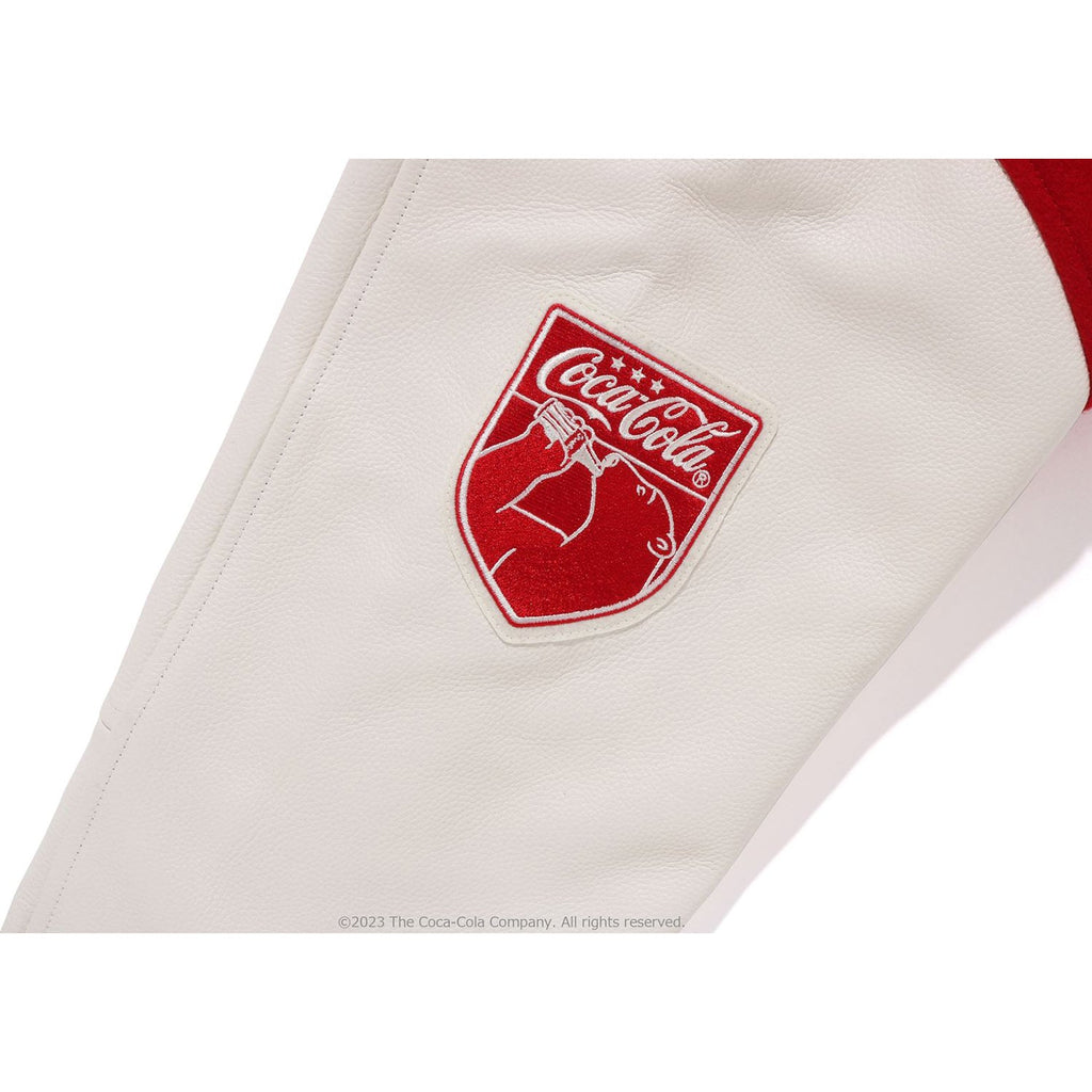 BAPE X COCA-COLA VARSITY JACKET MENS