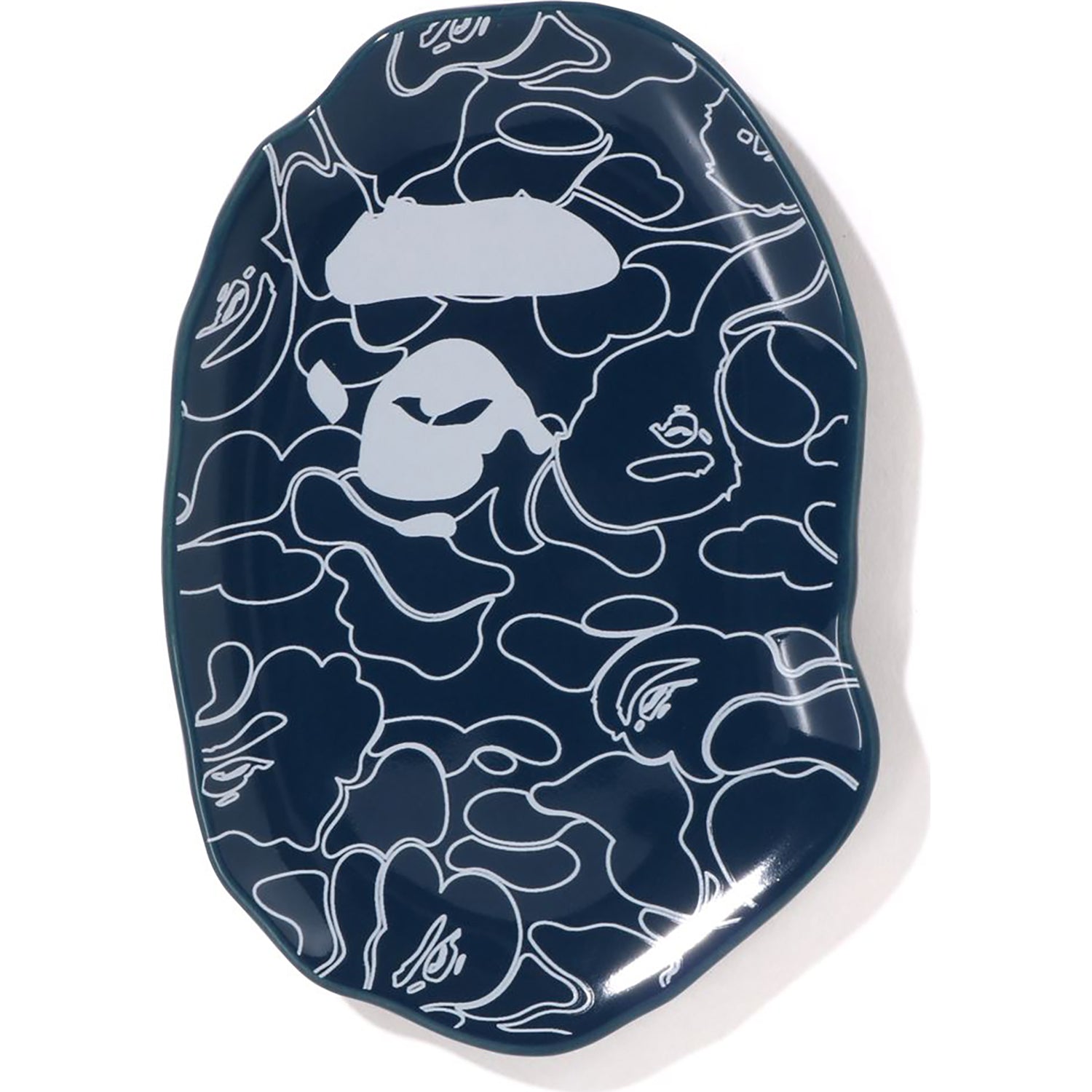 APE HEAD SMALL PLATE TWO PIECE SET