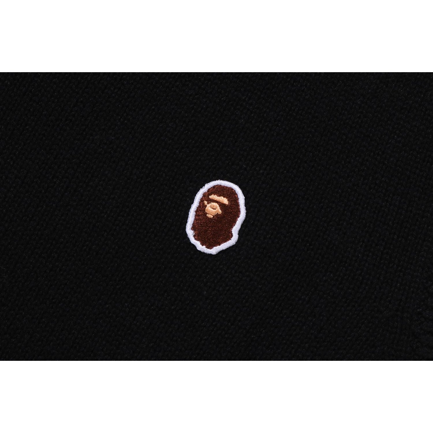 APE HEAD ONE POINT KNIT VEST MENS