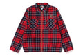 CHECK APE HEAD PATCH ZIP JACKET KIDS