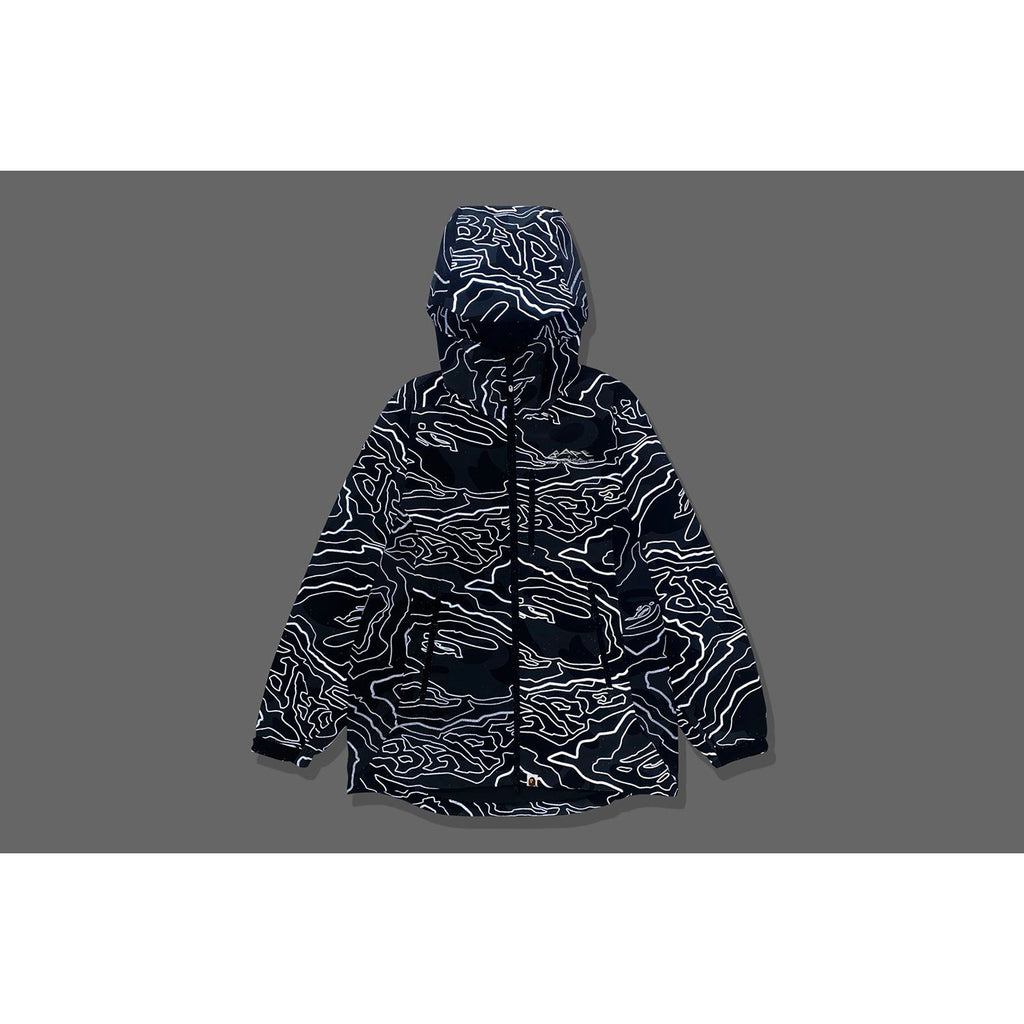 LAYERED LINE CAMO SHELL JACKET MENS