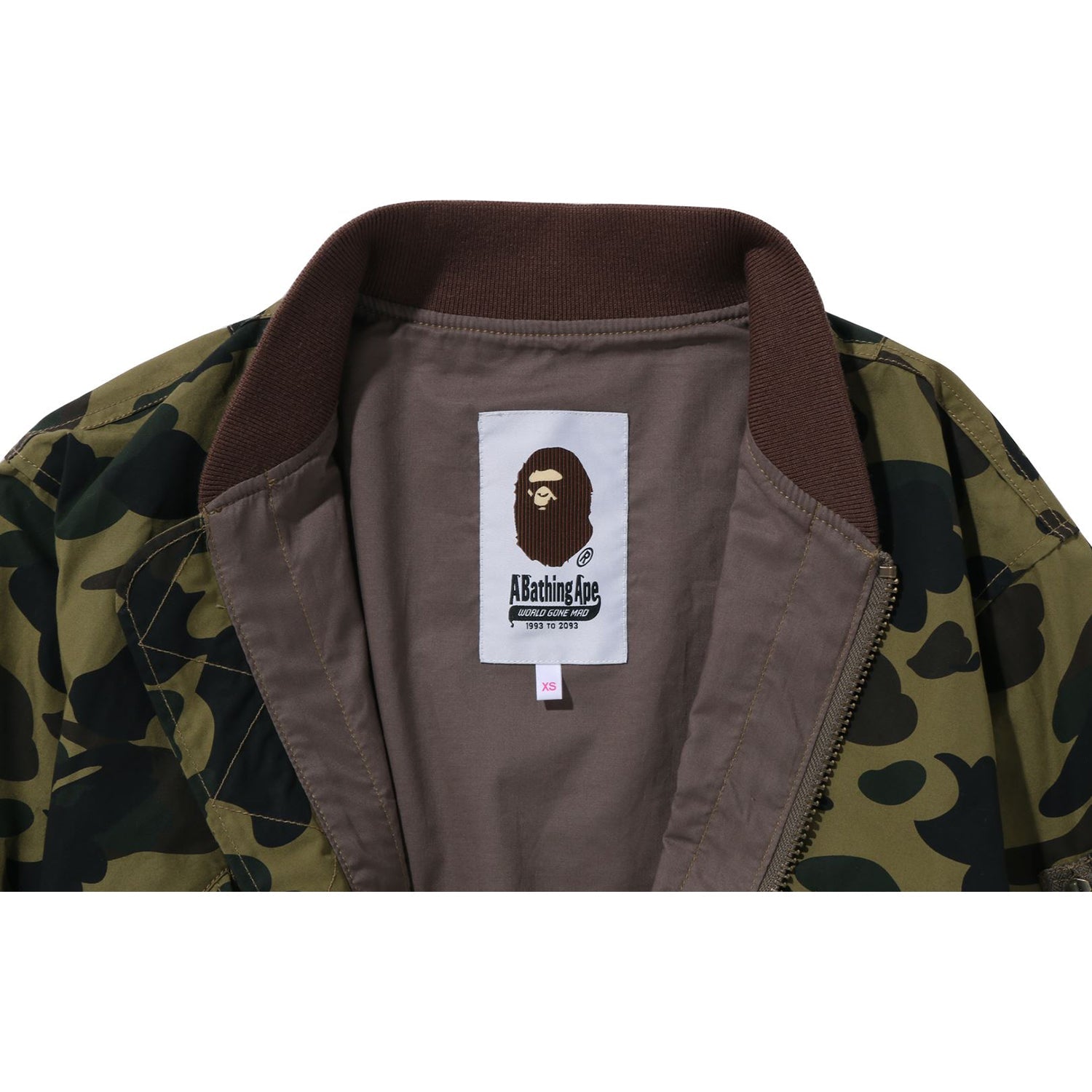 1ST CAMO CROPPED BOMBER JACKET LADIES