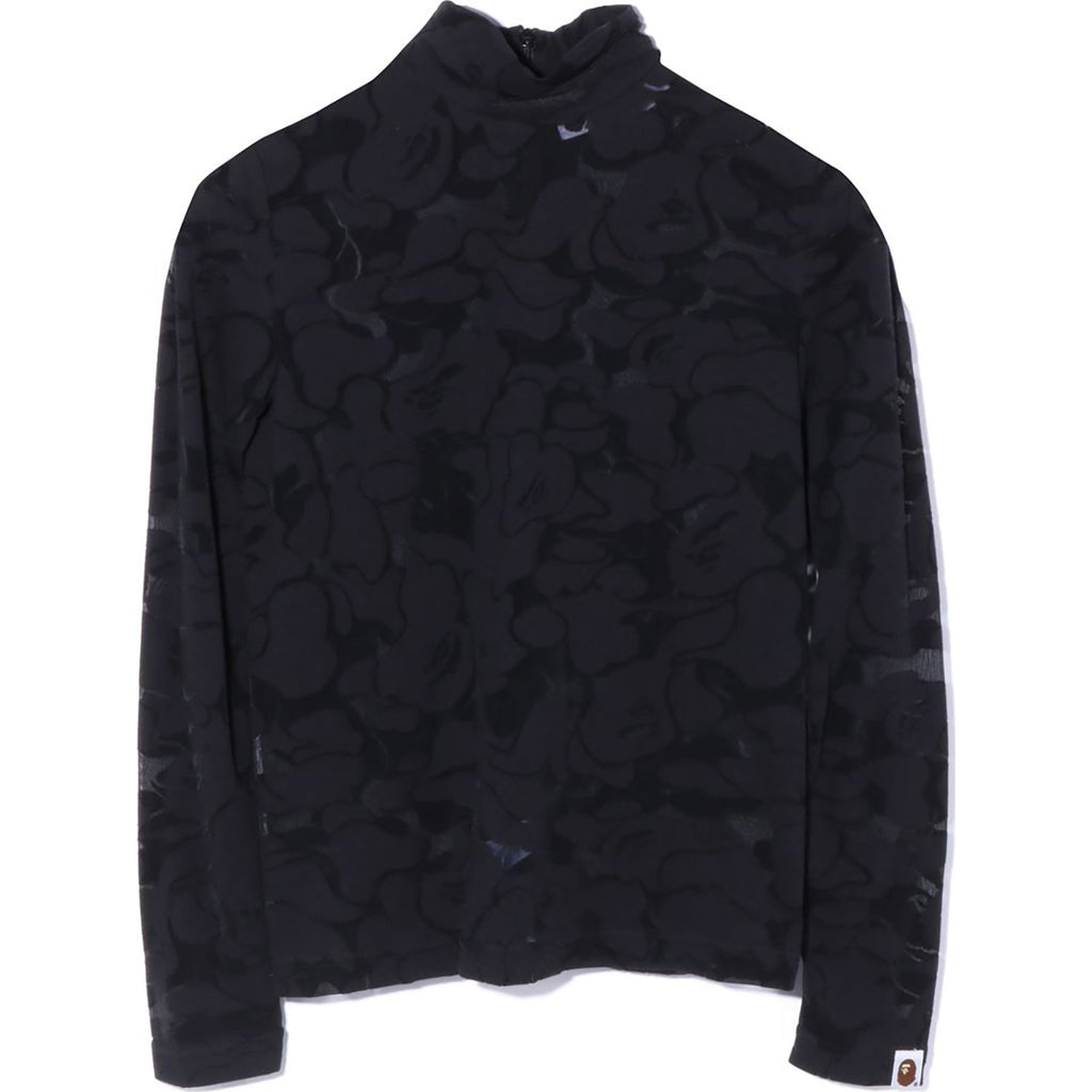 SOLID CAMO L/S TEE LADIES