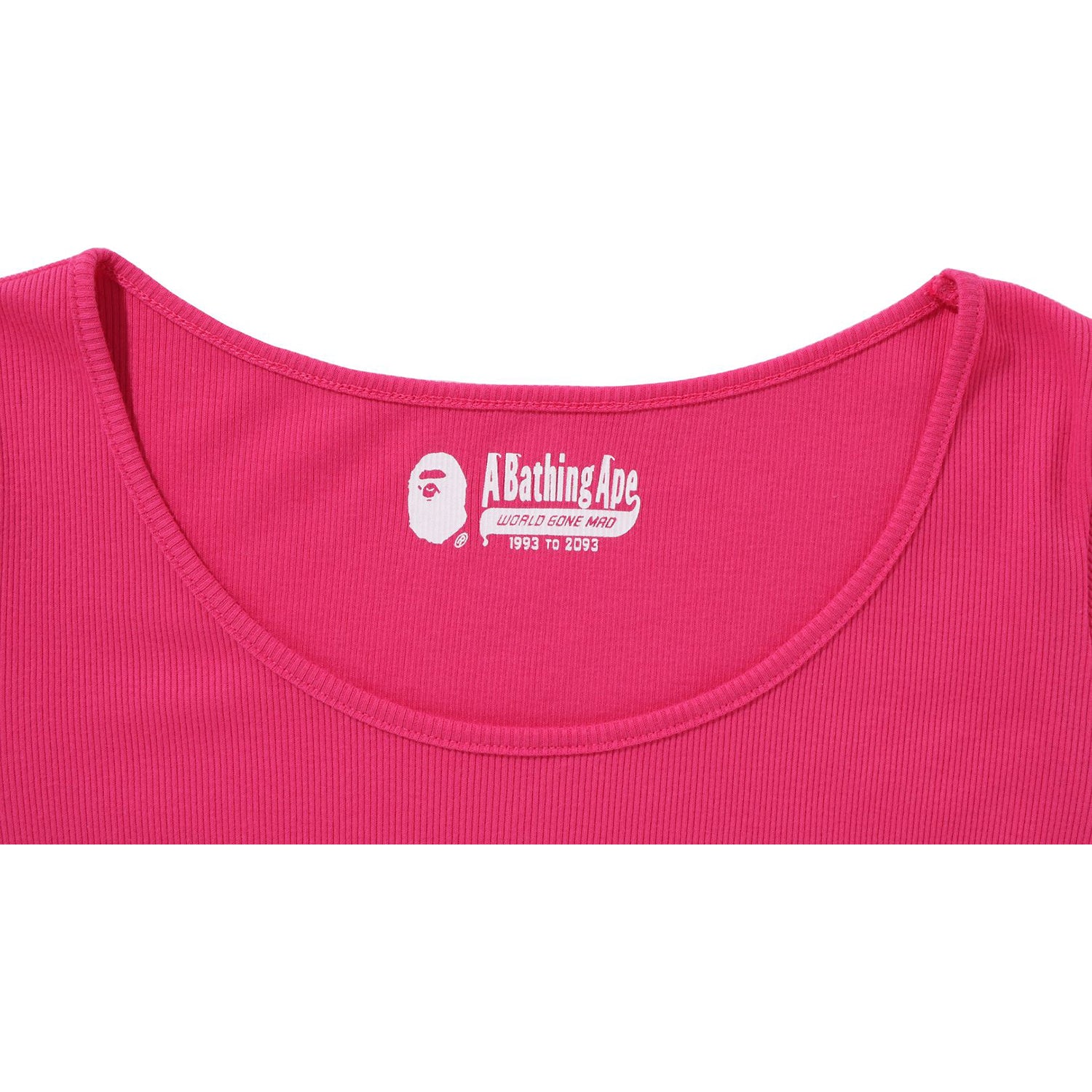 APE HEAD ONE POINT RIB L/S TEE LADIES