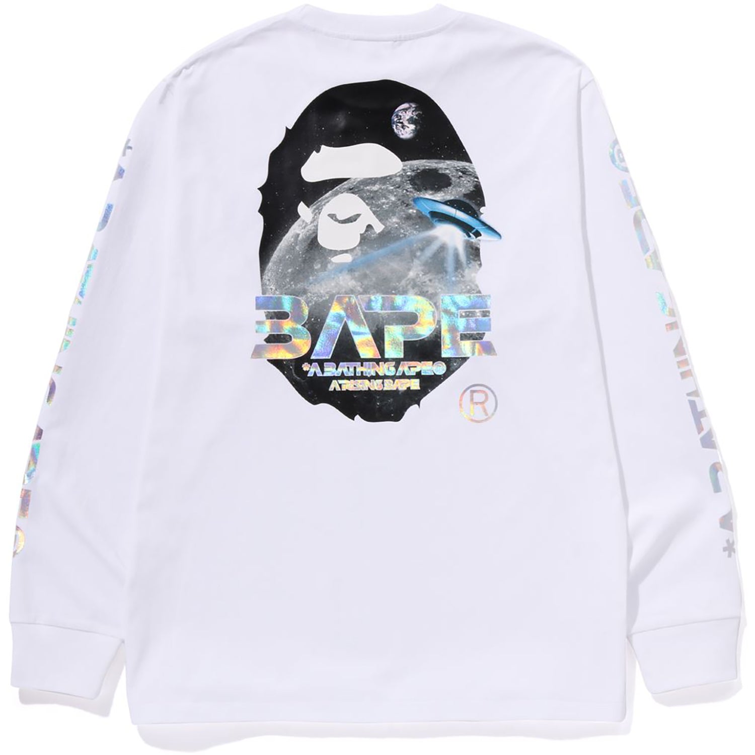 MOON PHOTO L/S TEE MENS