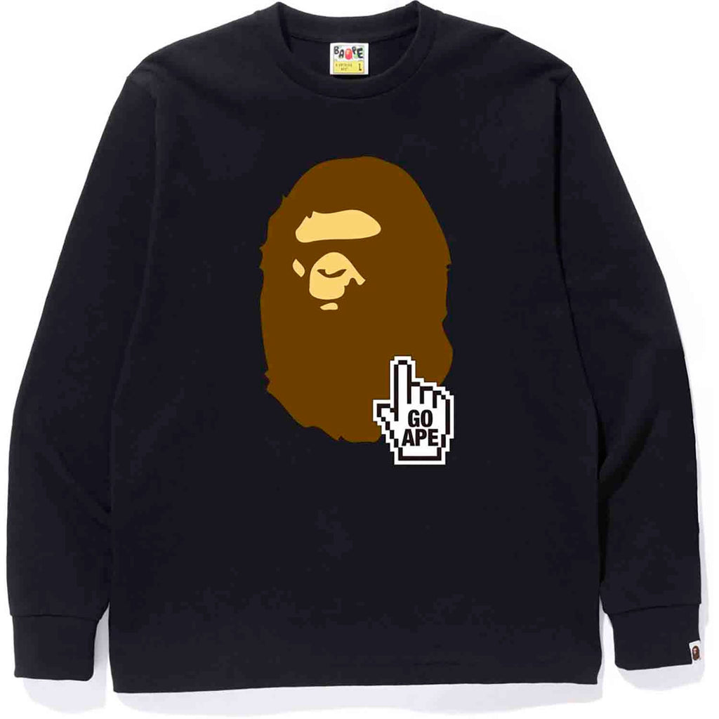 BAPE ONLINE L/S TEE M BAPEC MENS