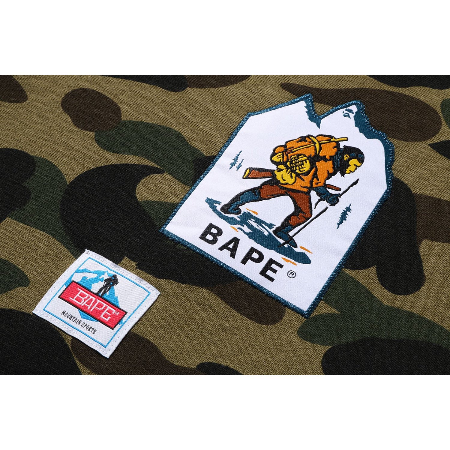 MULTI LABEL 1ST CAMO OVERSIZED HOODIE LADIES