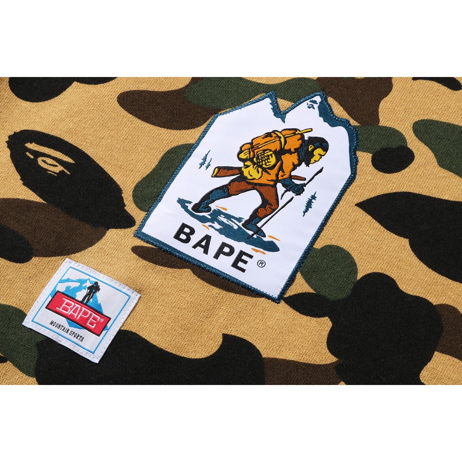 MULTI LABEL 1ST CAMO OVERSIZED HOODIE LADIES