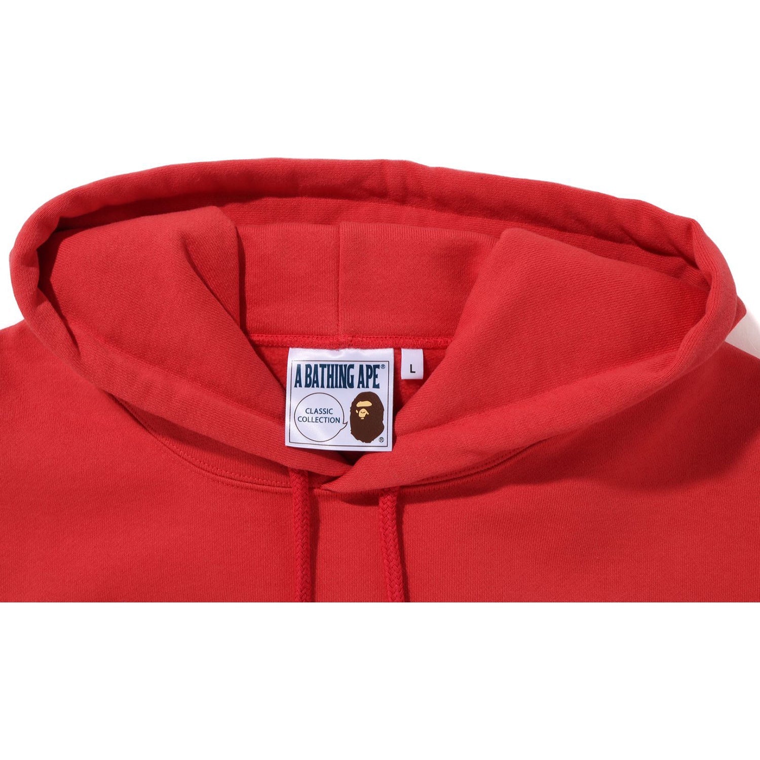APE RELAXED FIT PULLOVER HOODIE MENS