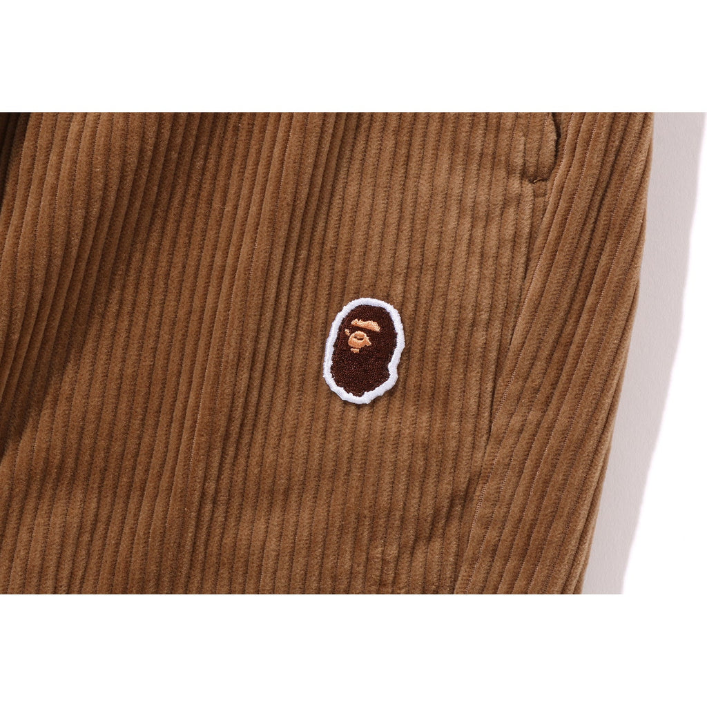 APE HEAD ONE POINT CORDUROY CHEF PANTS MENS
