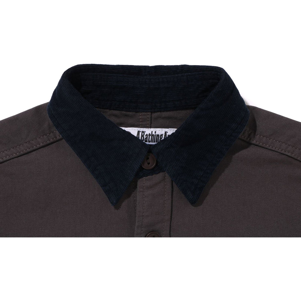 A BATHING APE WORK SHIRT LADIES
