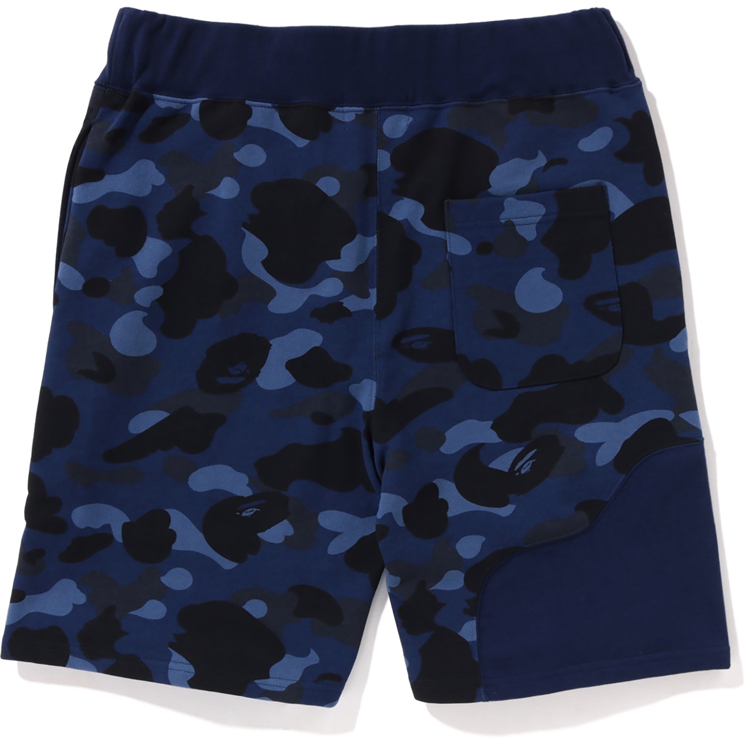 COLOR CAMO CUTTING SWEAT SHORTS MENS