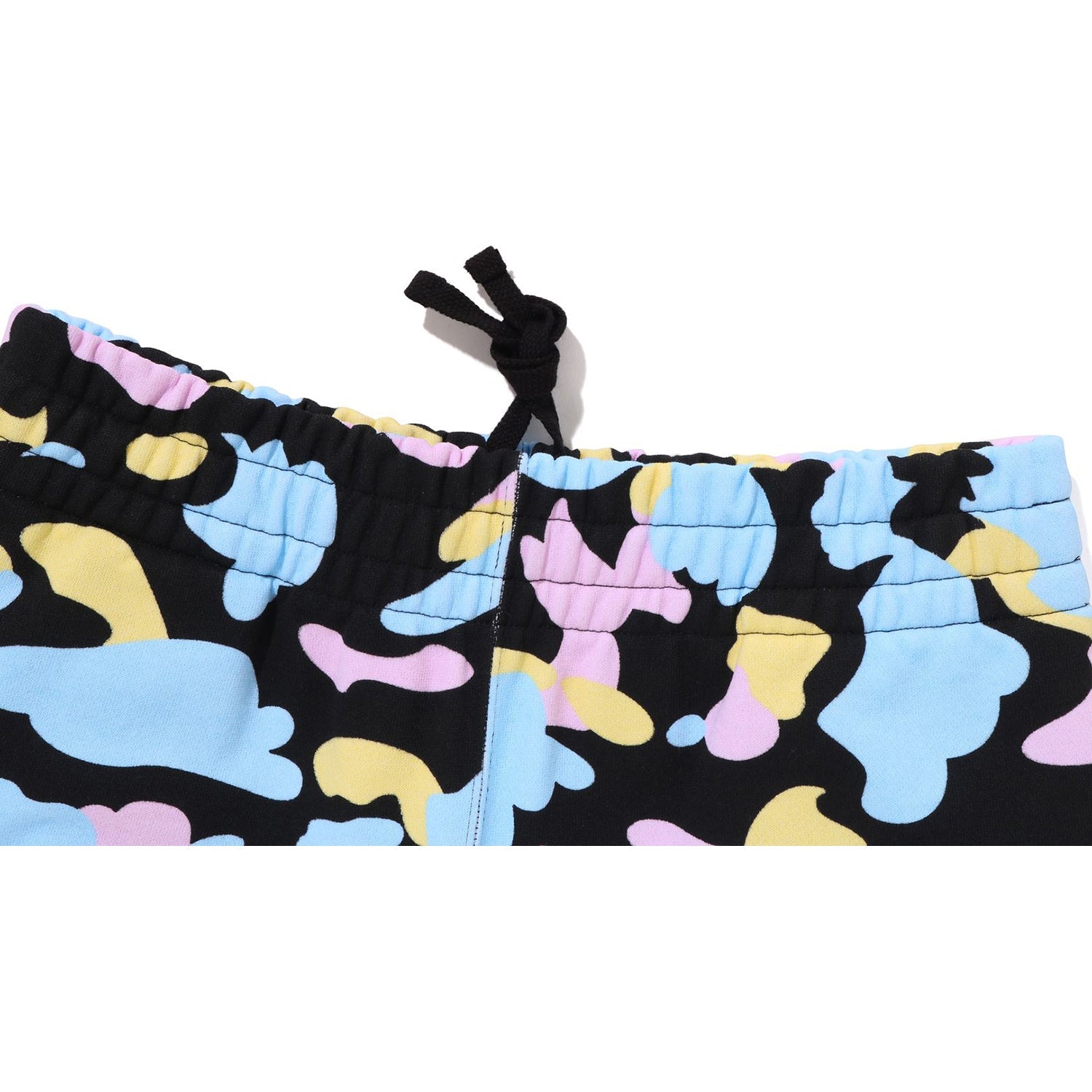 NEW MULTI CAMO OVERSIZED SWEAT SHORTS LADIES
