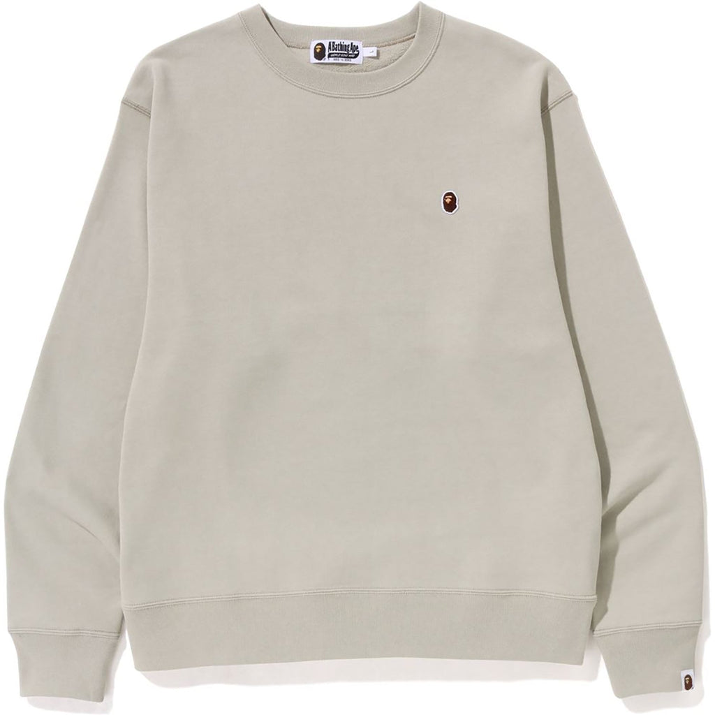 APE HEAD ONE POINT RELAXED FIT CREWNECK MENS