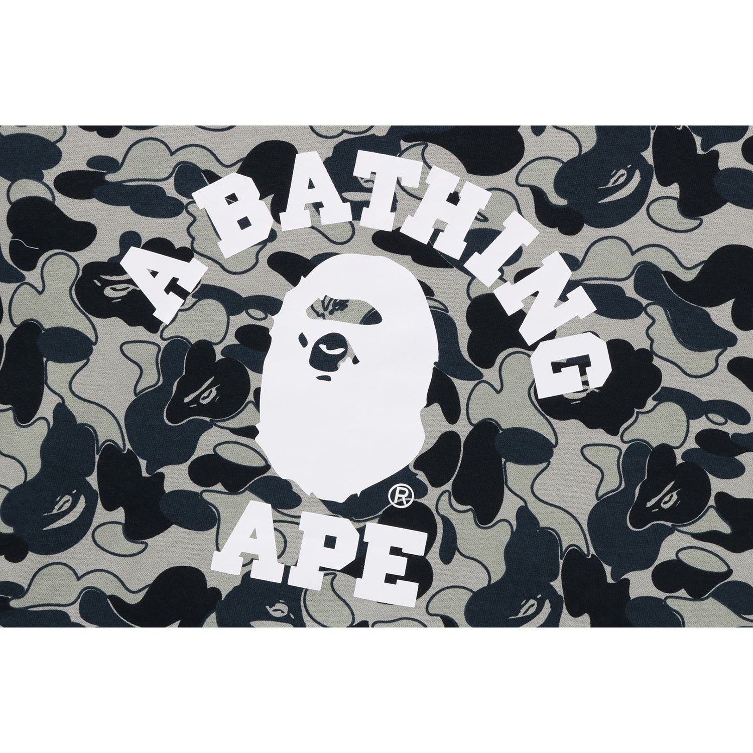 COOKIE CAMO 2 COLLEGE OVERSIZED CREWNECK LADIES