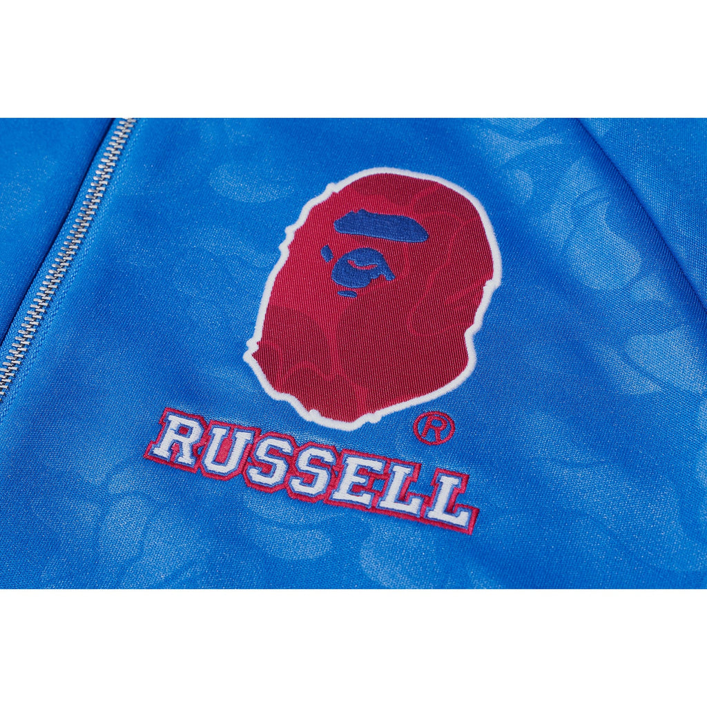 BAPE X RUSSELL TRACK JACKET MENS