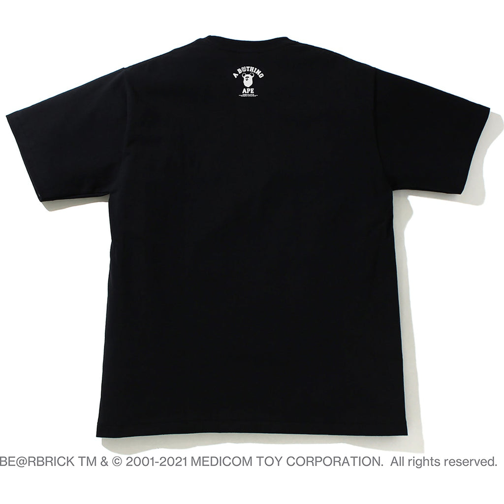 MEDICOM TOY CAMO BE@R COLLEGE TEE MENS