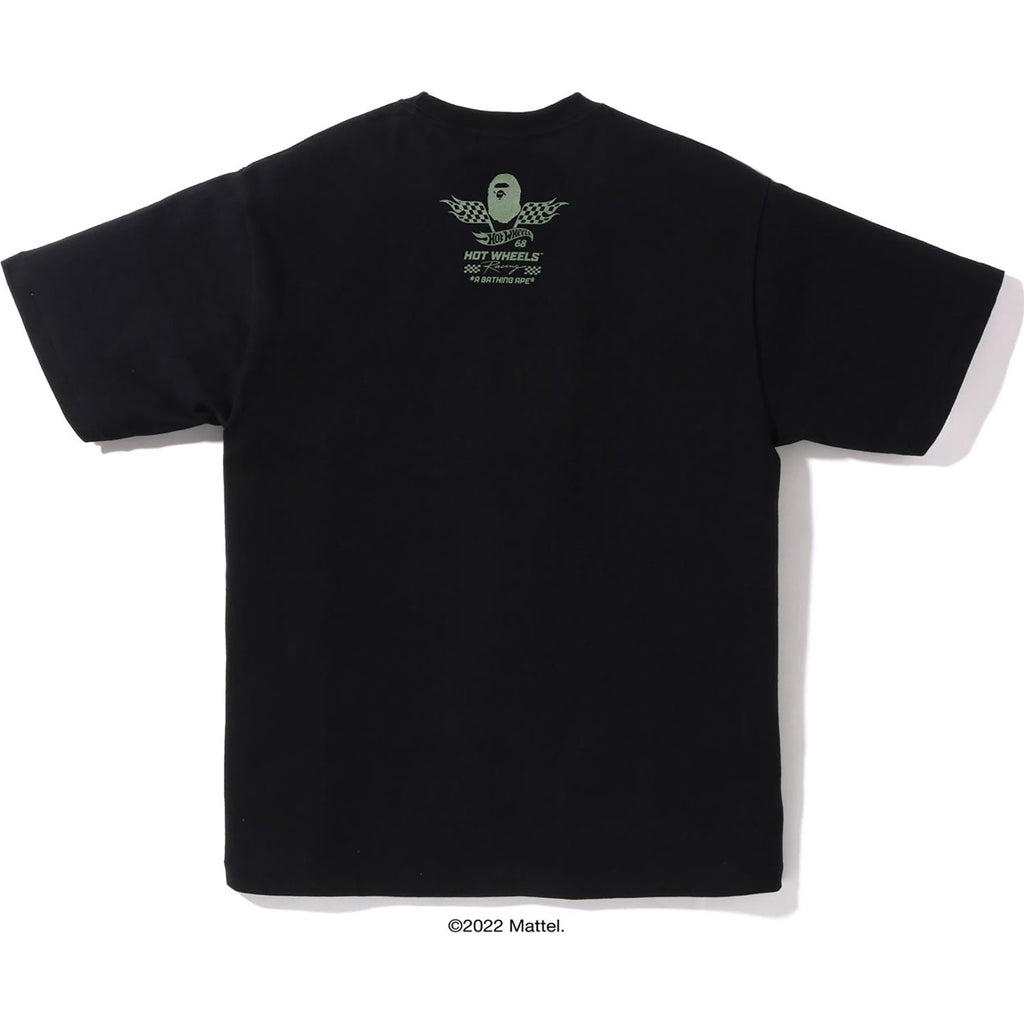 BAPE X HOT WHEELS APE HEAD TEE MENS
