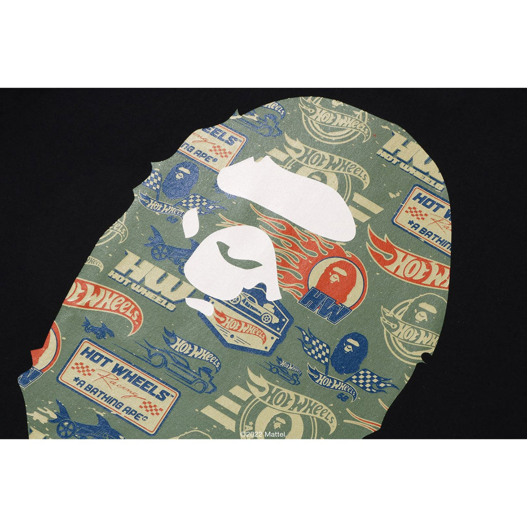 BAPE X HOT WHEELS APE HEAD TEE MENS