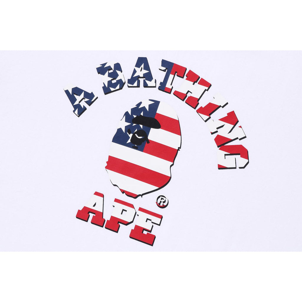 BAPE US LIMITED COLLECTION COLLEGE TEE MENS