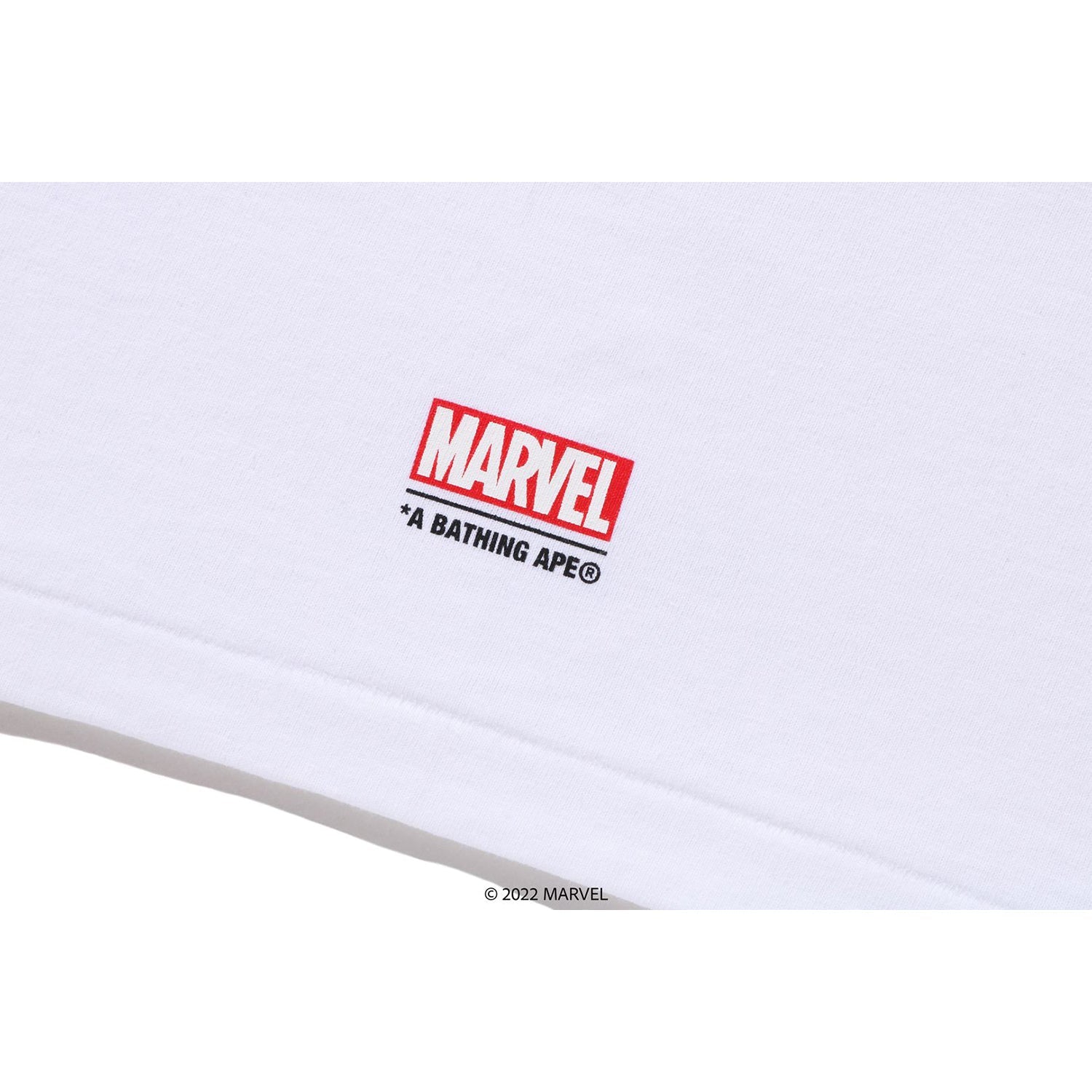 BAPE X MARVEL BLACK WIDOW TEE MENS