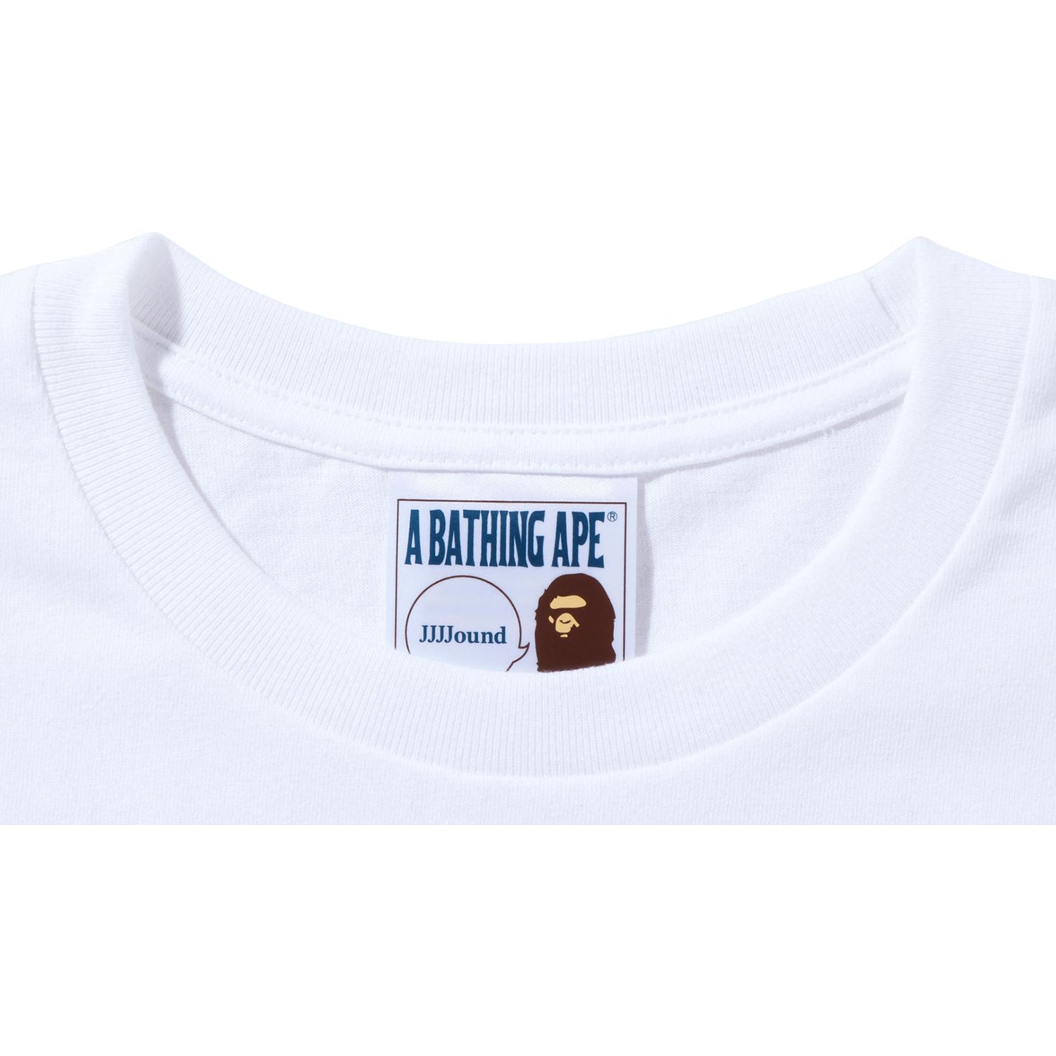BAPE X JJJJOUND COLLEGE TEE MENS