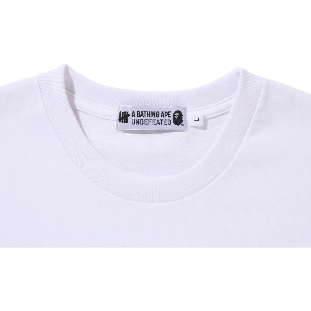 BAPE X UNDEFEATED TEE MENS