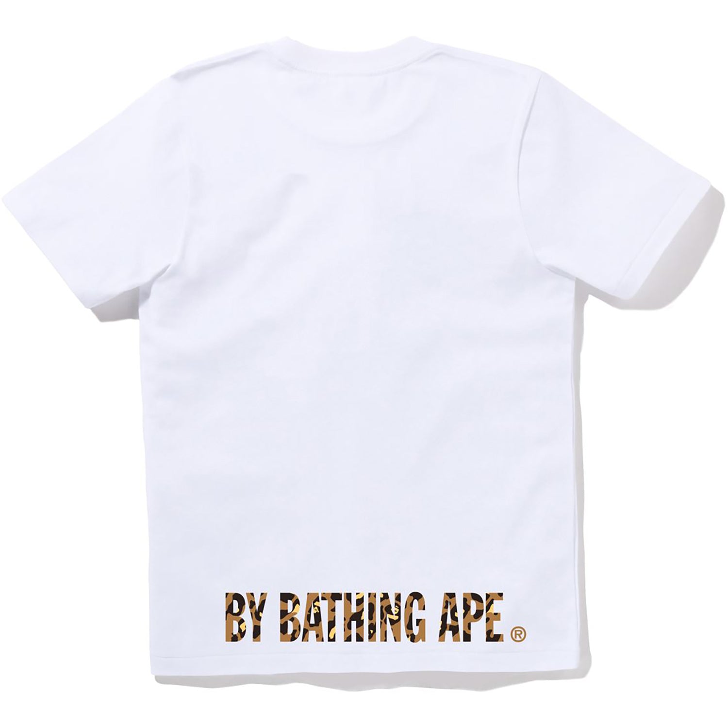 BAPE LEOPARD APE FACE STA TEE LADIES