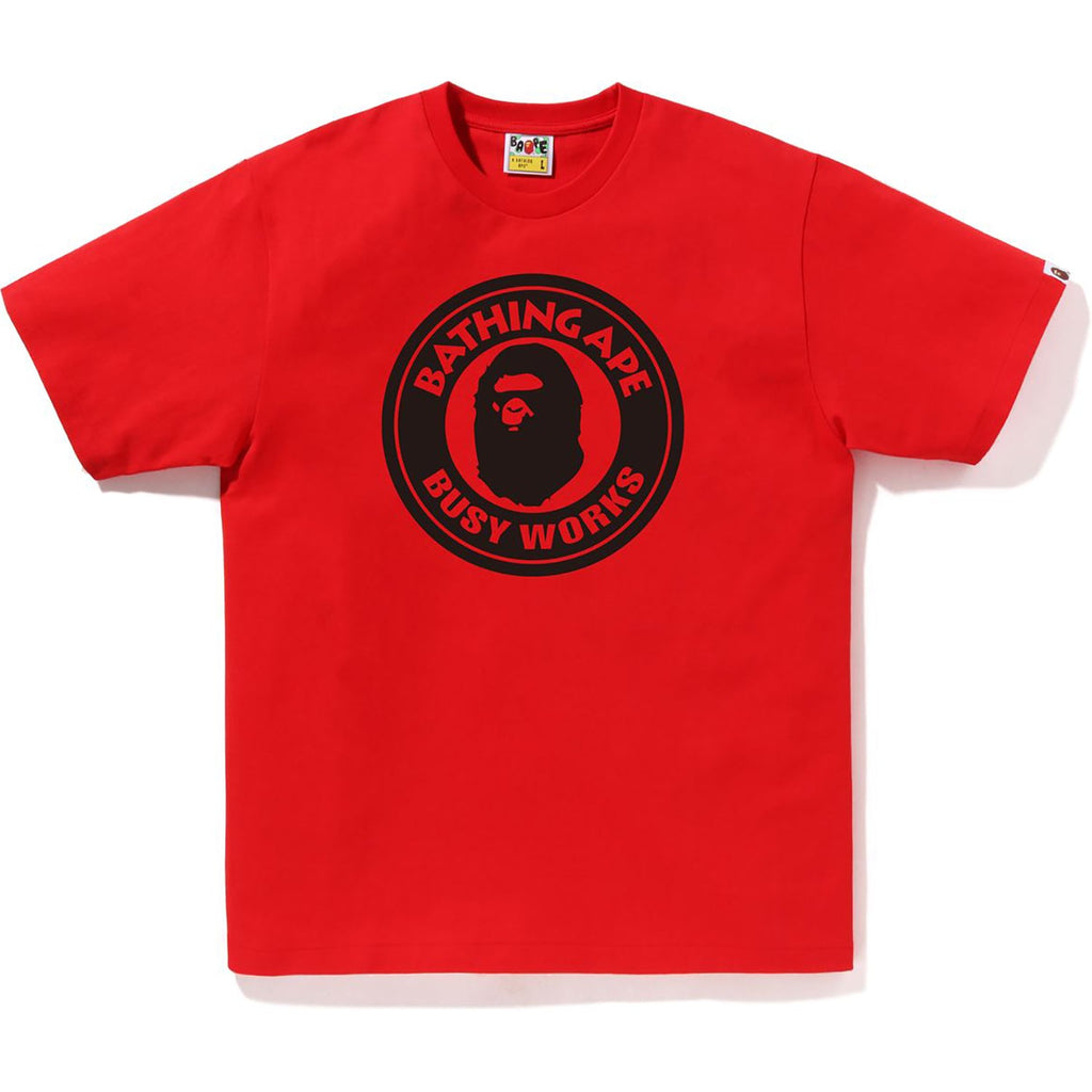 BICOLOR BUSY WORKS TEE BAPEC MENS