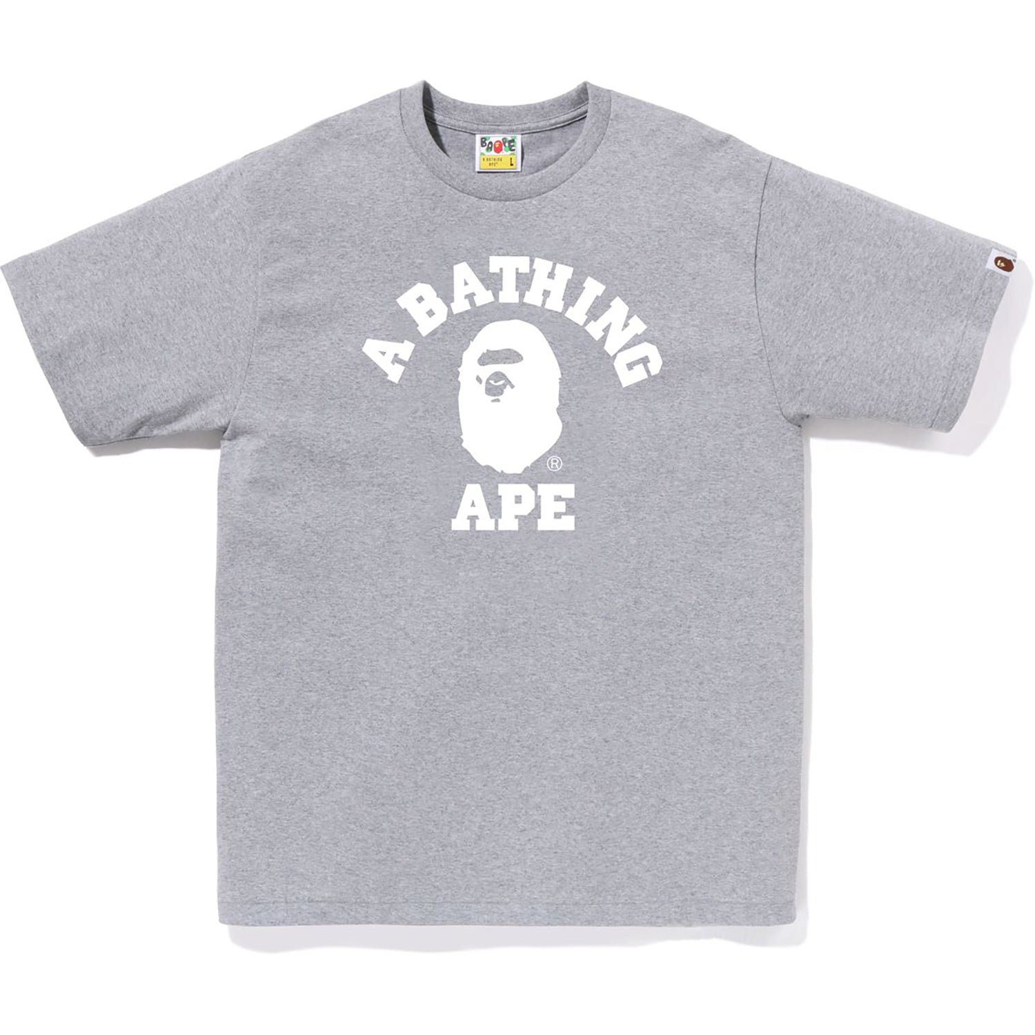 BICOLOR COLLEGE TEE BAPEC MENS