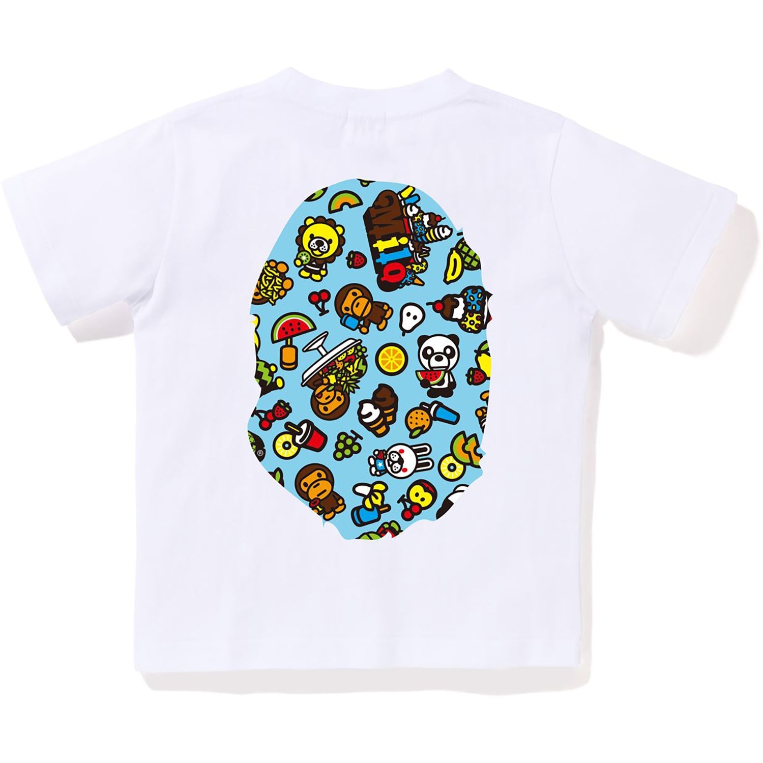 BABY MILO MIXED FRUIT BIG APE HEAD TEE KIDS