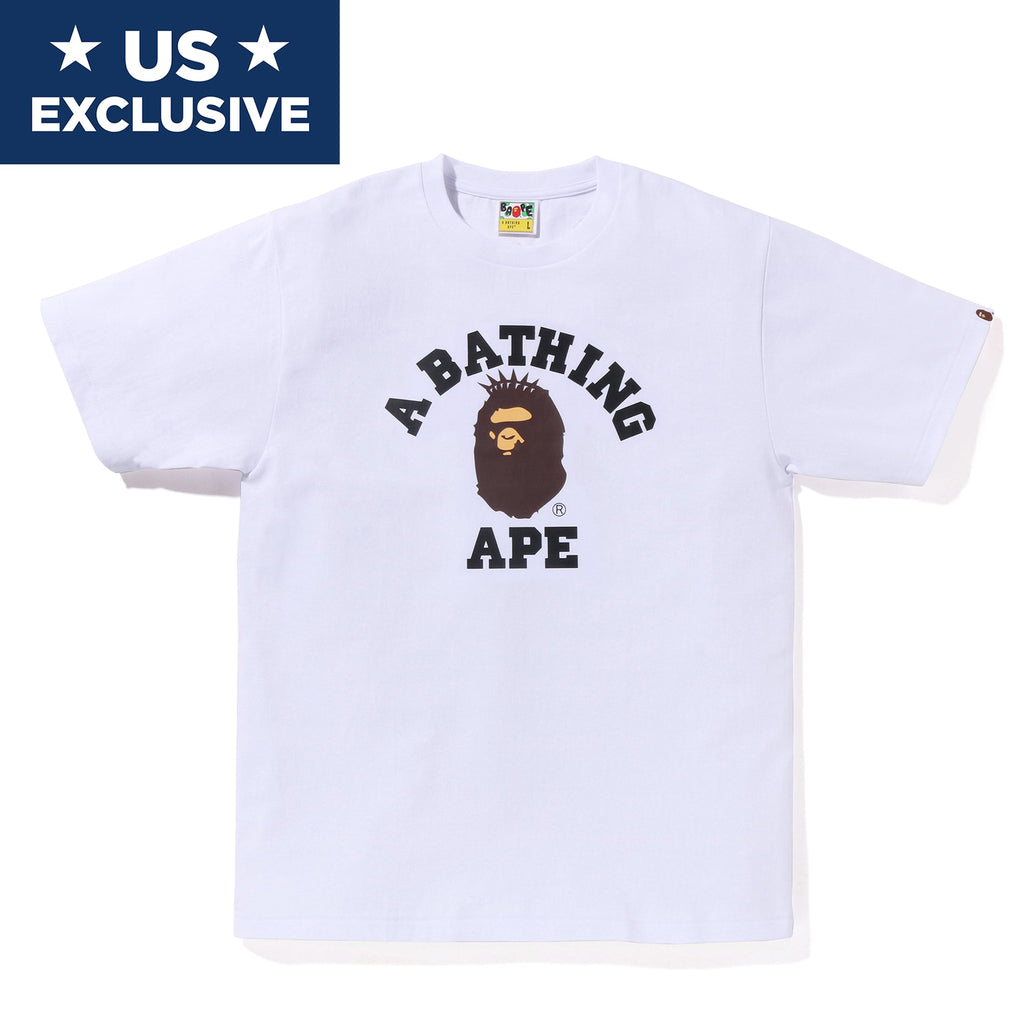 US BAPEC COLLEGE TEE MENS
