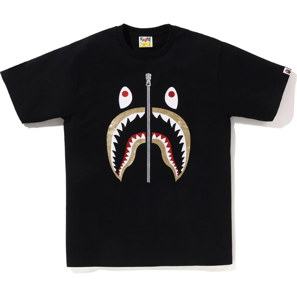 GLITTER SHARK TEE MENS
