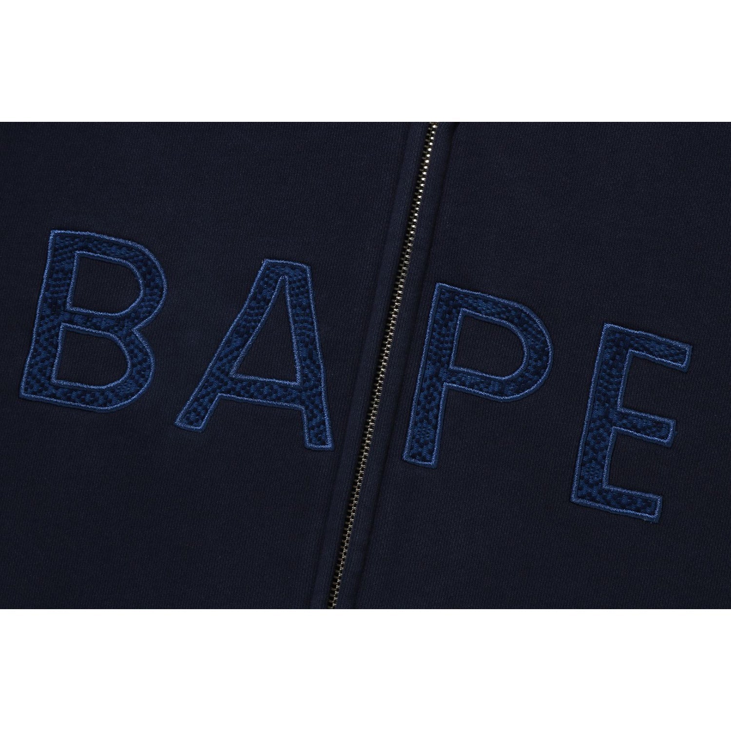 SASHIKO CAMO RELAXED FIT ZIP HOOODIE MENS