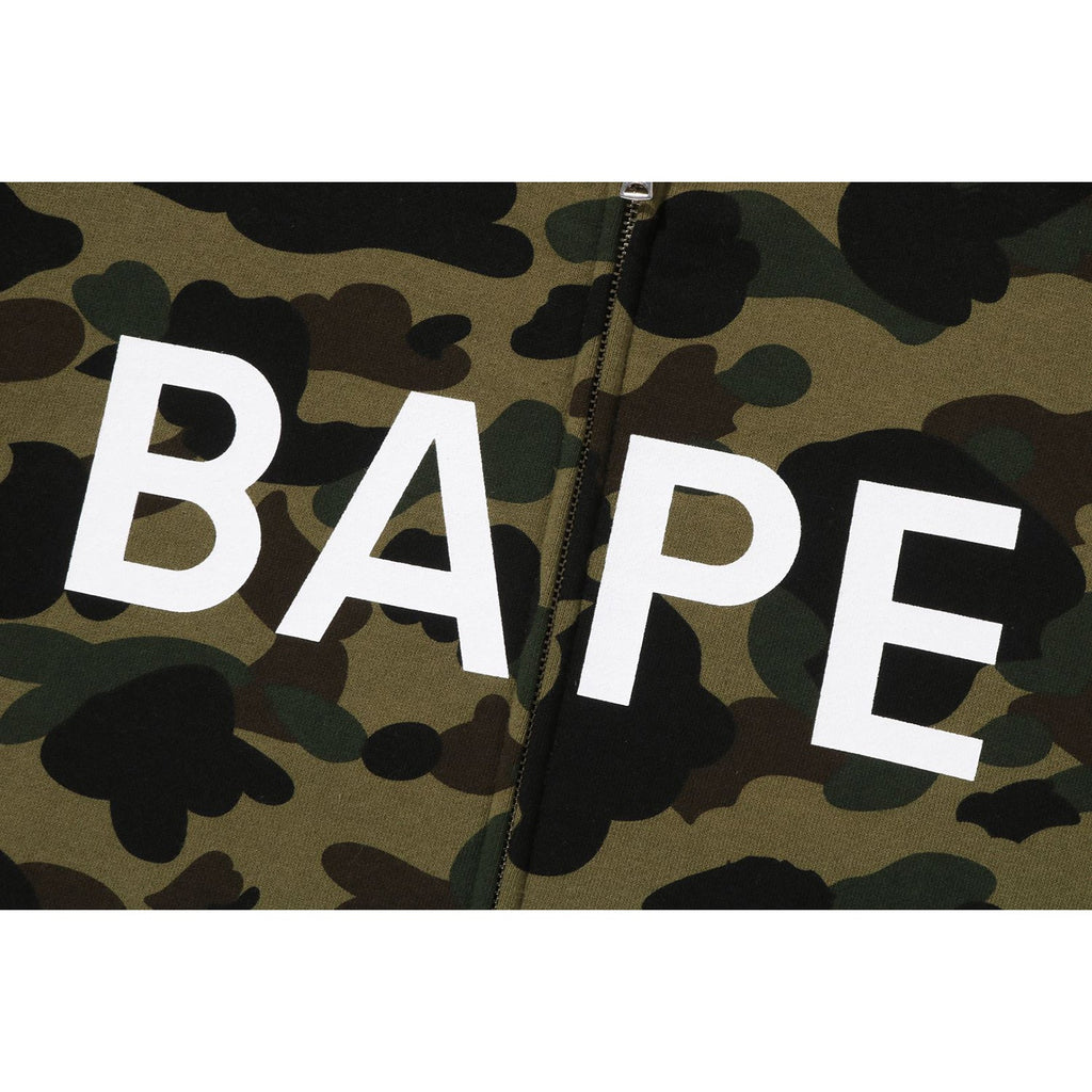 1ST CAMO FULL ZIP HOODIE MENS