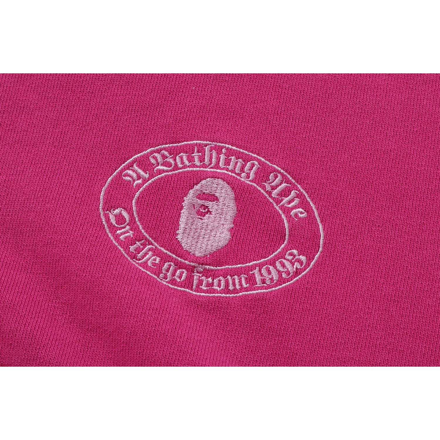 PIGMENT DYE ZIP HOODIE LADIES