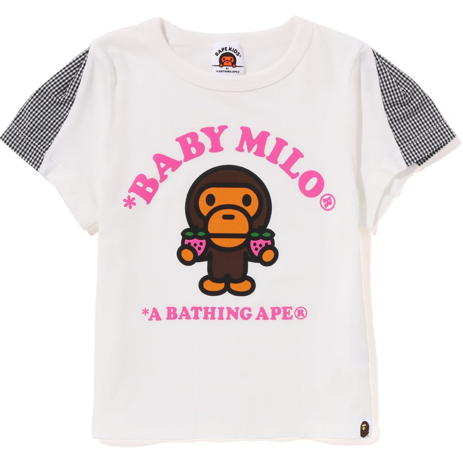 BABY MILO STRAWBERRY FLARE SLEEVE TEE KIDS